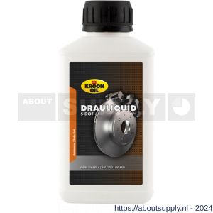 Kroon Oil Drauliquid-S DOT 4 remvloeistof 250 ml flacon - S21500110 - afbeelding 1