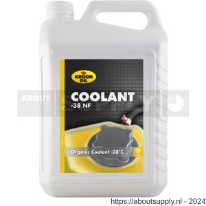 Kroon Oil Coolant -38 Organic NF koelvloeistof 5 L can - S21500069 - afbeelding 1