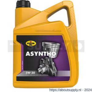 Kroon Oil Asyntho 5W-30 synthetische motorolie Synthetic Multigrades passenger car 5 L can - S21500306 - afbeelding 1