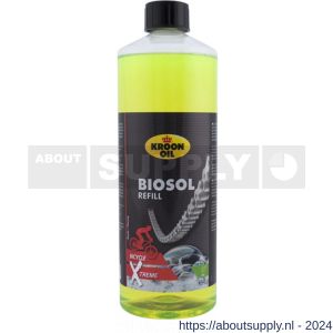 Kroon Oil BioSol Refill kettingreiniger verzorging 1 L fles - S21500026 - afbeelding 1