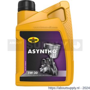 Kroon Oil Asyntho 5W-30 synthetische motorolie Synthetic Multigrades passenger car 1 L flacon - S21500305 - afbeelding 1