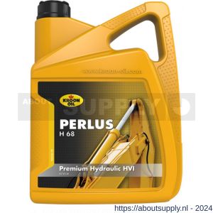 Kroon Oil Perlus H 68 hydraulische olie 5 L can - S21500264 - afbeelding 1