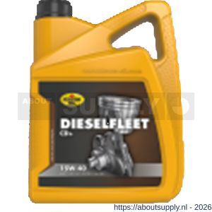 Kroon Oil Dieselfleet CD+ 15W-40 minerale diesel motorolie Mineral Multigrades Heavy Duty 5 L can - S21500185 - afbeelding 1