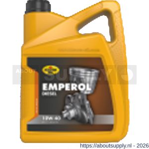 Kroon Oil Emperol Diesel 10W-40 synthetische diesel motorolie Synthetic Multigrades passenger car 5 L can - S21500196 - afbeelding 1