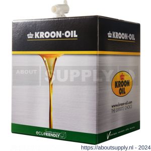 Kroon Oil Synfleet SHPD 10W-40 synthetische motorolie Synthetic Multigrades Heavy Duty 20 L bag in box - S21501120 - afbeelding 1