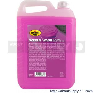 Kroon Oil Screen Wash Summer ruitensproeiervloeistof 5 L can - S21500121 - afbeelding 1
