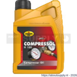 Kroon Oil Compressol H 100 compressorolie 1 L flacon - S21500139 - afbeelding 1