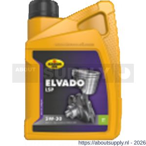 Kroon Oil Elvado LSP 5W-30 synthetische motorolie Synthetic Multigrades passenger car 1 L flacon - S21500363 - afbeelding 1
