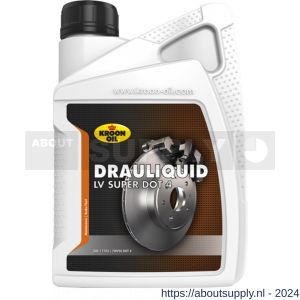 Kroon Oil Drauliquid-LV Super DOT 4 remvloeistof 1 L flacon - S21500106 - afbeelding 1