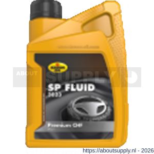 Kroon Oil SP Fluid 3023 hydraulische olie stuurbekrachtiging en niveauregeling 1 L flacon - S21500281 - afbeelding 1