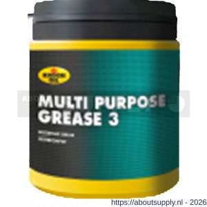 Kroon Oil Multi Purpose Grease 3 vet universeel 600 g pot - S21500933 - afbeelding 1