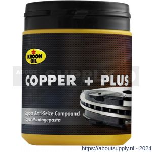Kroon Oil Copper + Plus corrosiebeschermingsmiddel montagepasta 600 g pot - S21501023 - afbeelding 1