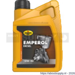 Kroon Oil Emperol Diesel 10W-40 synthetische diesel motorolie Synthetic Multigrades passenger car 1 L flacon - S21500195 - afbeelding 1