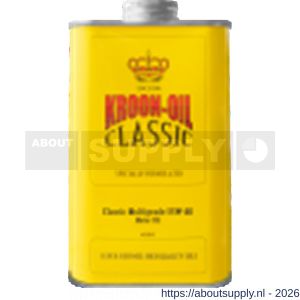 Kroon Oil Classic Multigrade 15W-40 Classic motorolie 1 L blik - S21500345 - afbeelding 1