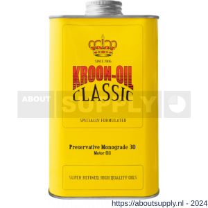 Kroon Oil Preservative Monograde 30 motorolie Classic 1 L blik - S21500477 - afbeelding 1