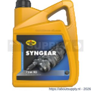 Kroon Oil Syngear 75W-90 handgeschakelde transmissie olie 5 L can - S21500778 - afbeelding 1