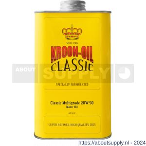 Kroon Oil Classic Multigrade 20W-50 motorolie mineraal 5 L blik - S21501304 - afbeelding 1