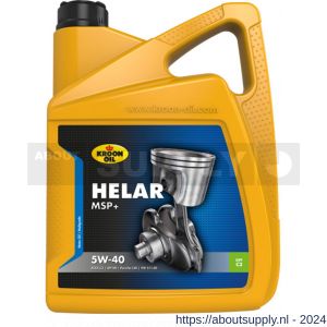 Kroon Oil Helar MSP+ 5W-40 motorolie half synthetisch 5 L can - S21501320 - afbeelding 1