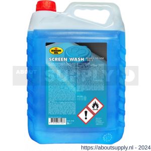 Kroon Oil Screen Wash -20 graden C ruitenwisservloeistof 5 liter can - S21501269 - afbeelding 1