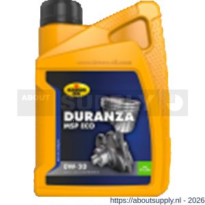 Kroon Oil Duranza MSP ECO 0W-20 diesel motorolie synthetisch 1 L flacon - S21501276 - afbeelding 1
