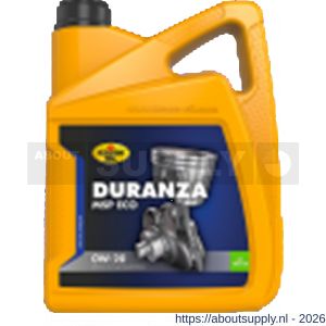 Kroon Oil Duranza MSP ECO 0W-20 diesel motorolie synthetisch 5 L can - S21501277 - afbeelding 1