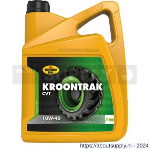 Kroon Oil Kroontrak CVT 10W-40 multifunctionele olie voor landbouw- en grondverzetmachines 5 L can - S21501385 - afbeelding 1