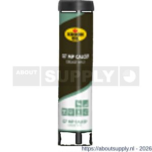 Kroon-Oil Q7 MP Calcep Grease WR 2 smeervet 400 g patroon - S21501814 - afbeelding 1