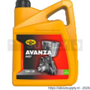 Kroon-Oil Avanza MSP 0W-20 motorolie 5 L can - S21501644 - afbeelding 1
