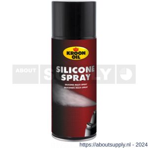 Kroon Oil Silicon Spray Aerosol siliconenspray smeermiddel 400 ml aerosol - S21500880 - afbeelding 1