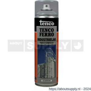 Tenco Ferro industrielak dekkend aluminium spray 0,5 L spuitbus 409 - S40710154 - afbeelding 1