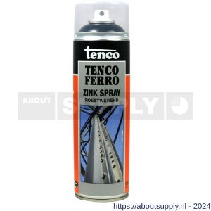 Tencoferro Industrielak grondverf roestwerend zink spray 0,5 L spuitbus - S40710072 - afbeelding 1