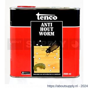 Tenco Anti-Houtworm kleurloos blank 2,5 L blik - S40710444 - afbeelding 1