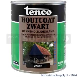 Tenco Houtcoat houtcoating dekkend waterbasis zijdeglans 1 L blik - S40710374 - afbeelding 1