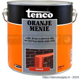 Tenco Oranje menie 2,5 L blik - S40710335 - afbeelding 1