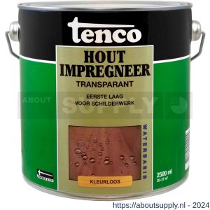 Tenco Impregneer houtverdeling 2,5 L blik - S40710384 - afbeelding 1