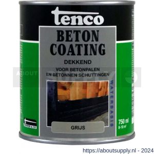 Tenco Betoncoating betonverf dekkend grijs 0,75 - S40710472 - afbeelding 1