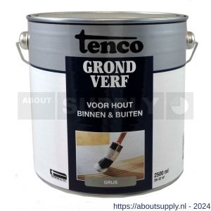 Tenco Grondverf grijs 2,5 L blik - S40710090 - afbeelding 1