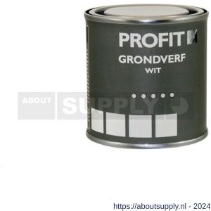 Profit Grondverf wit 0,25 L blik - S40710102 - afbeelding 1