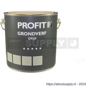 Profit Grondverf grijs 2.5 L blik - S40710101 - afbeelding 1