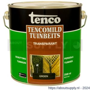 TencoMild tuinbeits transparant groen 2,5 L blik - S40710287 - afbeelding 1