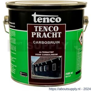 TencoPracht houtbeschermingsbeits Carbobruin 2.5 L blik - S40710215 - afbeelding 1