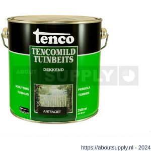 TencoMild houtbeschermingsbeits dekkend antraciet 2,5 L blik - S40710281 - afbeelding 1
