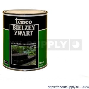Tenco Bielzenzwart beits zwart 1 L blik - S40710212 - afbeelding 1