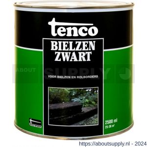 Tenco Bielzenzwart beits zwart 2,5 L blik - S40710213 - afbeelding 1
