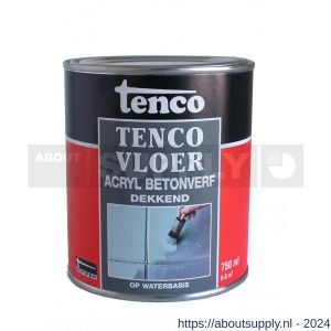TencoVloer betonverf cementgrijs 0,75 L blik - S40710326 - afbeelding 1