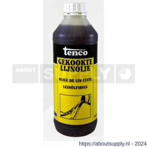 Tenco Lijnolie gekookt bruin 1 L flacon - S40710318 - afbeelding 1