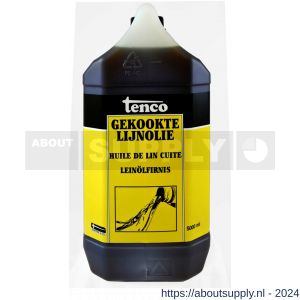 Tenco Lijnolie gekookt bruin 5 L can - S40710319 - afbeelding 1