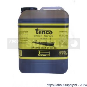 Tenco Anti Rust Compound roestwerende coating vloeibaar donkerbruin 25 L blik - S40710467 - afbeelding 1