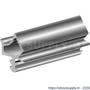 Ellen deuraanslagprofiel kunststof TPE 4291 AC - S51010006 - afbeelding 1