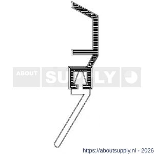Ellen dorpelprofiel aluminium Classic 100 cm - S51010349 - afbeelding 4